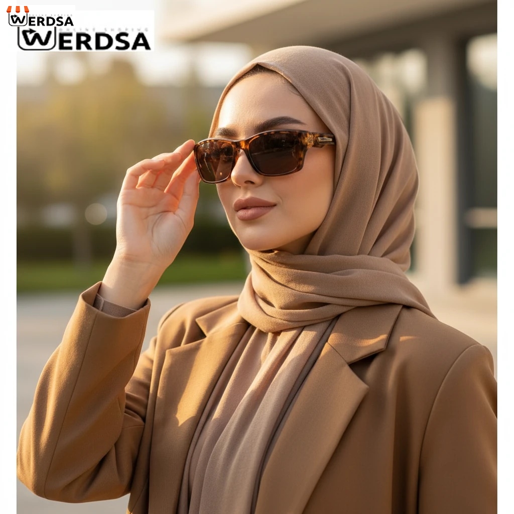 عینک آفتابی اسپرت با لنز قهوه‌ای UV400 با جایزه یک میلیونی 1570